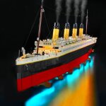 �clairage led brickbling pour lego titanic 10294 - kit d�clairage diy am�lior�