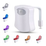 Luminaire led - eclairage wc - capteur de mouvement - 8 coloris - intérieur Luminaire led - eclairage wc - capteur de mouvement - 8 coloris - intérieur