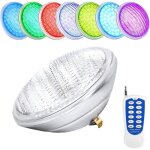�clairage de piscine35w rgb lampe de piscine led par56 ampoule pour piscine avec t�l�commande 3500lm ...