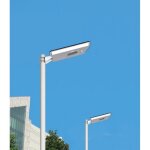 Eclairage solaire extrieur intelligent module solaire 15w intgr led 10w blanc froid - all - in - one ...