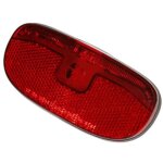 Eclairage velo a dynamo ar sur porte - bagage spanninga duxo entraxe 80mm (vendu en vrac) noir