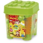 Ecoiffier abrick 1445 - baril jungle 70 pi�ces - abrick - 18 mois - un maximum de combinaisons
