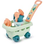 Ecoiffier plage 465 - chariot dino garni - 18 mois - tout transporter � la plage