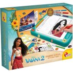 �cole de dessins avec table lumineuse - vaiana 2 - liscianigiochi - kit dessin - table a4 - pochoirs ...