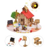 Lécole du village - jeu de construction - jeujura - 125 pièces Lécole du village - jeu de construction - jeujura - 125 pièces