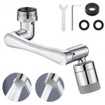 �conomiseur deau pour robinet 1440 degr�s a�rateur de robinet pivotantpour cuisine salle de bain - economiseur ...