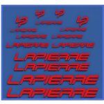 Ecoshirt stickers lapierre dr1056 vinyle adhsifs dcor aufkleber tiquette mtb stickers bike rouge - ...