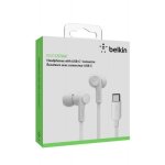 Ecouteurs - belkin - rockstar - usb - c - intra - auriculaires - rsistant  la transpiration