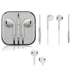 Ecouteur blanc kit pieton micro volume iphone 4 / 4s 5 / 5s 6 / 6p