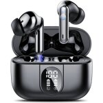 Ecouteurs bluetooth 5. 3 sans fil hifi st�r�o avec 4 enc r�duction de bruit mic40heure contr�le tactile ...