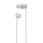 Ecouteurs bluetooth tanches intra - auriculaires blancs - 25h dautonomie - sony wi - c100 - accessoire ...