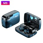 Ecouteurs bluetooth sans fil - m9 - noir - commandes tactiles