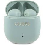 couteurs bluetooth tws - cg mobile - guess - autonomie 24h - ipx5 - vert classique