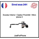 Ecouteur interne iphone x capteur proximité micro Ecouteur interne iphone x capteur proximité micro