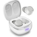 Ecouteur sans fil bluetooth 5. 0 blanc true wireless stereo - august ep800 - micro waterproof discret ...