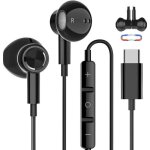 Ecouteurs usb c hifi st�r�o magn�tique micro �couteurs type c pour samsung galaxy s22 s21 s20 ultra a53 ...