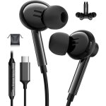 Ecouteur usb c pour samsung galaxy s25 s24 s23 ultra a55 iphone 15 ecouteurs filaire usb c magn�tique ...