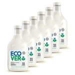 Ecover - assouplissant z�ro - lot �co 6 x 1 l - sans parfum ni colorants