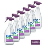 Ecover - spray anticalcaire - nettoyant calcaire - lot co 6 x 500 ml - baies & basilic - dtartrant ...