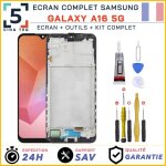 Ecran complet remplacement samsung galaxy a16 5g sm - a166b a166p a166e a166w + kit