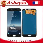 Ecran complet pour samsung galaxy j7 2017 sm - j730f noir vitre tactile + cran lcd + kit outils