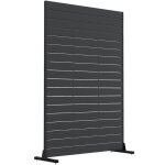�cran de confidentialit� ext�rieur - outsunny - panneau d�coratif autoportant - s�paration de jardin ...