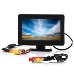 Ecran embarqu 4. 3 inch tft lcd + camra cmos vue arrire de voiture aide parking