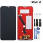 Ecran lcd huawei y6 / y6pro 2019 mrd - lx1f mrd - lx1 mrd - lx2 vitre tactile taille 6. 09 + kit outils ...