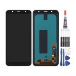 �cran lcd samsung galaxy a6 plus 2018 sm - a605fn sm - a605g super amoled + vitre tactile noir taille ...