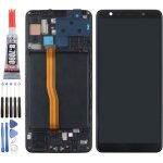 �cran lcd pour samsung galaxy a7 2018 sm - a750fn noir vitre tactile lcd + kit outils + colle b7000