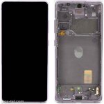 cran lcd tactile - samsung - galaxy s20 fe 5g - couleur lavande - service pack - remplacement
