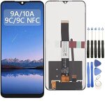 Ecran lcd xiaomi redmi 9c / 9a / 9c nfc - noir - complet vitre tactile - 55 po - android