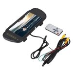 cran de moniteur de voiture lcd numrique de 7 pouces pour camra de recul de stationnement avec support ...