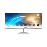 Ecran pc - msi - pro mp341cqw - 21:9 ultrapanoramique - taux de rafrachissement 100 hz - incurv 1500r ...