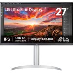 �cran pc 4k 27 pouces - lg - 3840x2160 uhd - ips - displayhdr 400 - dci - p3 95% - usb - c - inclinable ...