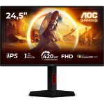 Ecran pc gamer - aoc - 245 - fhd - 420hz (oc 400hz native) - dalle fast ips - 03ms - r�glable en hauteur ...
