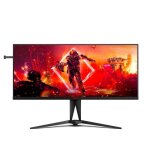 Ecran pc gamer - aoc - ag405uxc - 40 ips uwqhd 1ms 144hz hdmi dp usb - c hp pivot rglable en hauteur ...