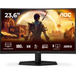 Ecran pc gamer incurv - aoc - 24 - fhd - 180hz - dalle va - 05ms - c24g42e