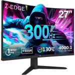�cran pc gamer incurv� - z - edge - 27 pouces - 300 hz - 1 ms - freesync - fhd 1080p - hdr - incurv� ...