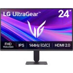 �cran pc gaming 24 - lg - 24g411a - b - ips - fhd 1920x1080 - 144hz - 5ms - hdr 10 - srgb 99% - amd freesync ...