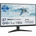 cran pc gaming - dell - g2725d - 27 pouces - qhd 2560x1440 - 180hz - 1ms