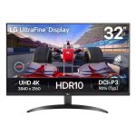 cran pc - lg - 32ur500k - b - 32 uhd 4k - hdr10 - 4 ms - lcd noir