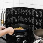 Plaque anti - projection - cuisine - pliable - 84 x 32. 5 cm - 1 pièce - protection contre les éclaboussures ... Plaque anti - projection - cuisine - pliable - 84 x 32. 5 cm - 1 pièce - protection contre les éclaboussures ...
