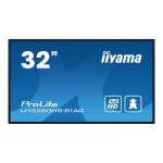 cran lcd - iiyama - prolite lh3260hs - b1ag - 32 pouces - full hd - rtro - clair led