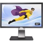 Ecran plat pc 22 dell p2210f pro 56cm r�glable dvi - d vga display port usb vesa