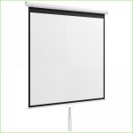 �cran de projection - 85 pouces 1:1 hd 4k - cin�ma maison / bureau - blanc