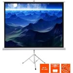 cran de projection celexon sur pied basic 200 x 200 cm - celexon - utilisation mobile - blanc - 1:1
