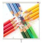 Ecran de projection déroulant - avtek international wall 200 - 2m x 2m - 1:1 4:3 16:10 16:9 - blanc mat ... Ecran de projection déroulant - avtek international wall 200 - 2m x 2m - 1:1 4:3 16:10 16:9 - blanc mat ...