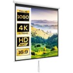 Homcom - cran de projection - plastique - 189x7x182cm - blanc