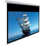 Ecran de projection insman 240c3 - montable au plafond et sur mur - 108 po (274 cm) 16:9 - blanc mat ...